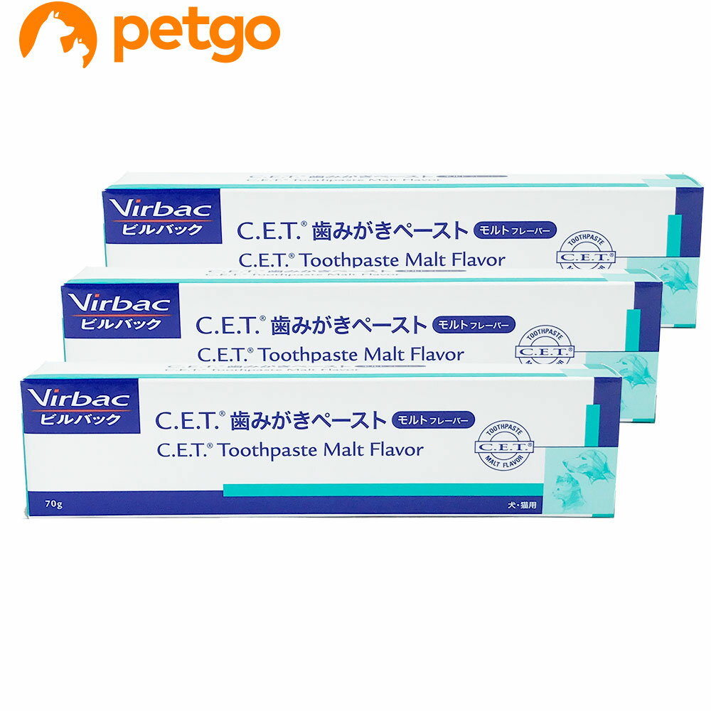 ビルバック C.E.T.犬猫用歯磨き（モルトフレーバー）70g