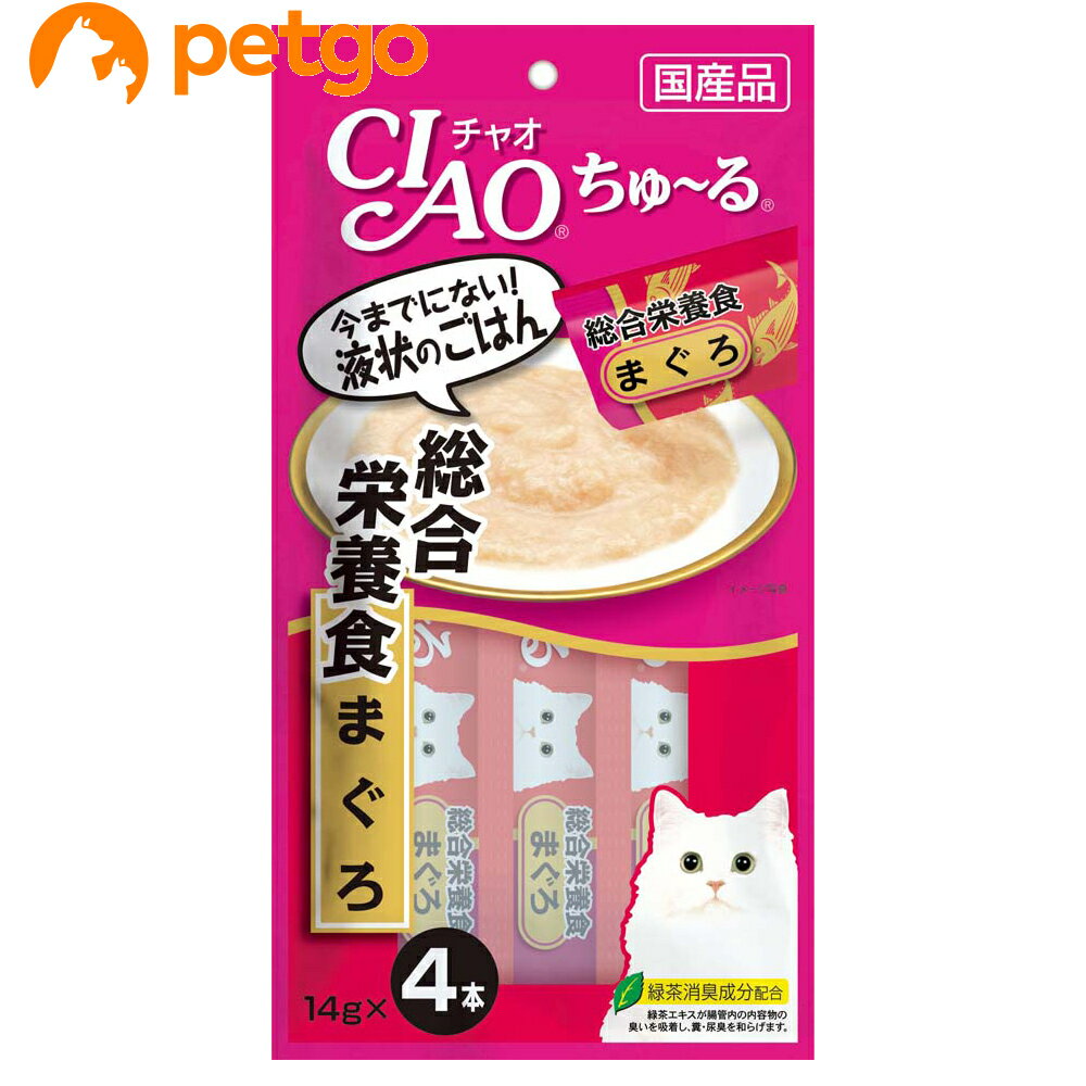 乐天商城 - CIAO(チャオ) ちゅ～る 総合栄養食 まぐろ 4本入り