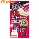 CIAO(チャオ) エナジーちゅ~る かつお 4本入り