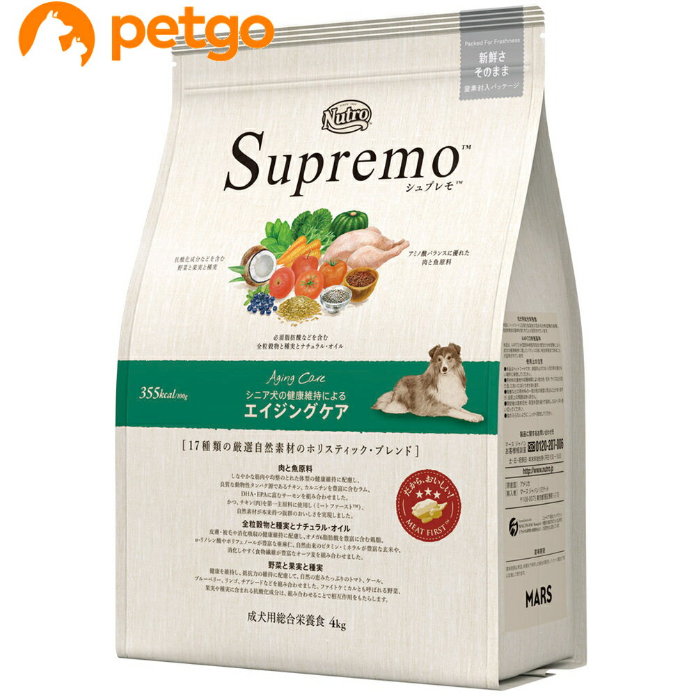 乐天商城 - ニュートロ シュプレモ エイジングケア犬用 4kg