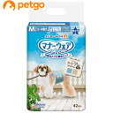 マナーウェア 男の子用 M 小~中型犬用 モカストライプ 42枚