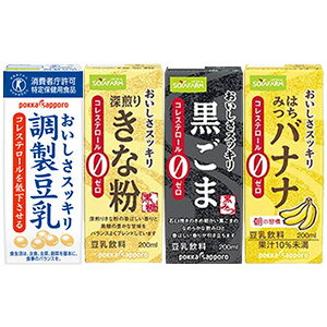 ソヤファーム おいしさスッキリ豆乳飲料［調整豆乳・特定保健用食品・トクホなど］200ml紙パック×24本×3ケースセット 選り取り北海道・沖縄・離島は送料無料対象外