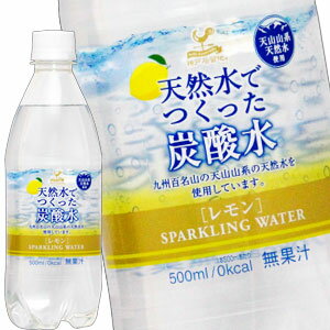 神戸居留地 炭酸水レモン 500mlPET×48本［24本×2箱］［賞味期限：3ヶ月以上］北海道、沖縄、離島は送料無料対象外［送料無料］【9月17日出荷開始】