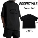 「一枚5800円/二点で」FOG ESSENTIALS エッセンシャルズ Tシャツ バックプリント Fear of God T-Shirt メンズ レディース 春夏 夏 半袖 最新 正規品 男女兼用 送料無料