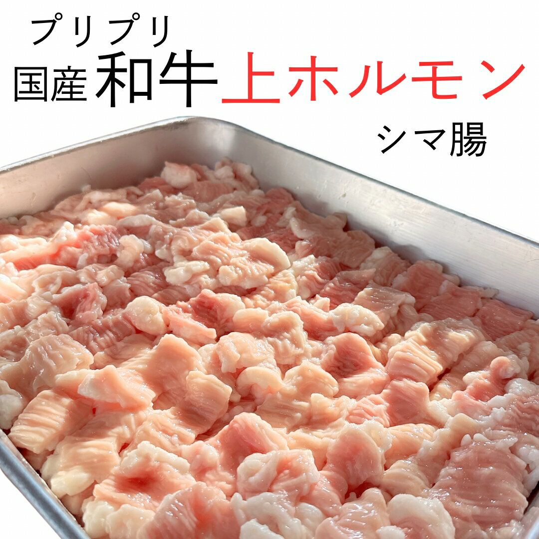 ＼脂がうまい／ 黒毛和牛100% シマ腸 200g ぷりっぷり 味付けなし もつ鍋 モツ 焼肉 お肉屋さん タンパク質 カロリー おつまみ 晩酌 精肉店 バーベキュー BBQ 希少部位 特選 専門店 ホルモン やきにく もつ鍋 融点 和牛 真空パック うどん