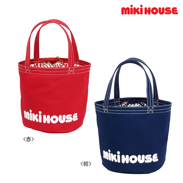 ミキハウス（MIKIHOUSE） バケツ型ロゴトートバッグ【日本製】 【レディース】【男の子】【女の子】
