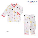 セール30%OFF ミキハウス ダブルビー MIKIHOUSE Double B お菓子柄長袖パジャマ 日本製 キッズ ベビー 女の子 アウトレットセール 【メ...