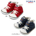 ミキハウス ダブルビー MIKIHOUSE Double B デニムベビーセカンドベビーシューズ【日本製】【キッズ】【靴】【男の子】【女の子】【期間限定送料無料(北海道・沖縄県を除く）】