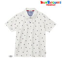 セール30%OFF ミキハウス ホットビスケッツ MIKIHOUSE Hot Biscuits マリンテイスト半袖ポロシャツ(大人用) レディース メンズ 【メ...