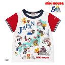 ミキハウス MIKIHOUSE ミキハウス【50周年限定】JAPAN 半袖Tシャツ【日本製】【メール便【ベビー】【キッズ】【男の子】【女の子】【プッチー】【うさこ】