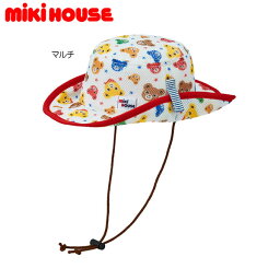 セール30％OFF ミキハウス MIKIHOUSE 日よけ付きテンガロンハット（帽子） キッズ ベビー 男の子 女の子 アウトレットセール 【プッチー】 【メール便可】