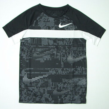 【楽天スーパーセール40％OFF】NIKE ナイキ　切替デザイン半袖Tシャツ【メール便可】【キッズ】【ジュニア】