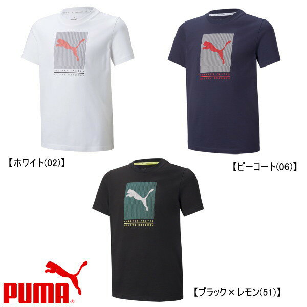 PUMA プーマ　グラフィック半袖Tシャツ【メール便可】【キッズ】【ジュニア】