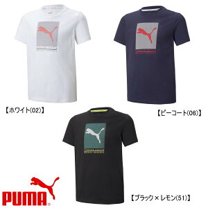 PUMA プーマ　グラフィック半袖Tシャツ【メール便可】【キッズ】【ジュニア】