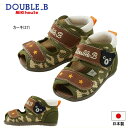 【セール30％OFF】ミキハウス ダブルビー MIKIHOUSE Double B ダブルラッセルベビーサンダル【日本製】【箱無しの場合あり】【男の子】【アウトレットセール】