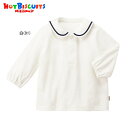 ミキハウス ホットビスケッツ MIKIHOUSE Hot Biscuits セーラー衿長袖Tシャツ 【メ-ル便可】 キッズ ベビー