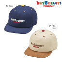 ミキハウス ホットビスケッツ MIKIHOUSE Hot Biscuits ロゴ刺繍キャップ【帽子】 男の子 女の子 【メ-ル便可】 キッズ ベビー