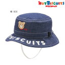 ミキハウス ホットビスケッツ MIKIHOUSE Hot Biscuits デニム帽子 男の子 女の子 【メ-ル便可】 キッズ ベビー