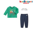 ミキハウス ホットビスケッツ MIKIHOUSE Hot Biscuits ビーンズくんと仲間たちルームウエア 男の子 キッズ ベビー 【メール便可】