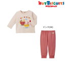 ミキハウス ホットビスケッツ MIKIHOUSE Hot Biscuits キャビットちゃんと仲間たちルームウエア 女の子 キッズ ベビー 【メール便可】