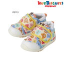 ミキハウス ホットビスケッツ MIKIHOUSE Hot Biscuits ビーンズくん総柄セカンドベビーシューズ 男の子 女の子【期間限定送料無料(北海道・沖縄県を除く)】