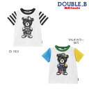 ミキハウス ダブルビー MIKIHOUSE Double B クロクマ半袖Tシャツ 男の子 【メ-ル便可】 キッズ ベビー