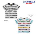 ミキハウス ダブルビー MIKIHOUSE Double B クロクマ総柄半袖Tシャツ 男の子 日本製 【メ-ル便可】 ベビー キッズ ジュニア
