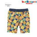 セール30%OFF ミキハウス ホットビスケッツ MIKIHOUSE Hot Biscuits ビーンズくんバンダナ柄6分丈パンツ 男の子 女の子 【メ-ル便可】 キッズ 【ベビー