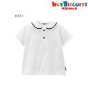 ミキハウス ホットビスケッツ MIKIHOUSE Hot Biscuits セーラーカラー半袖Tシャツ 女の子 【メ-ル便可】 キッズ ベビー