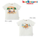 ミキハウス ホットビスケッツ MIKIHOUSE Hot Biscuits ビーンズくんアウトドア半袖Tシャツ キッズ ベビー 男の子 メール便可