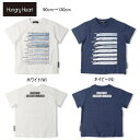 ハングリーハート Hungry Heart JR歴代新幹線電車プリント半袖Tシャツ 男の子 ベビー キッズ 【メール便限定送料無料】