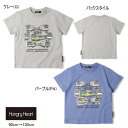 ハングリーハート Hungry Heart JR従来線電車プリント半袖Tシャツ 男の子 ベビー キッズ 【メール便限定送料無料】