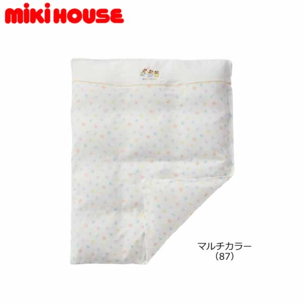 ※対象商品が完売でリンクエラーになる場合がございます。 ※対象商品が完売でリンクエラーになる場合がございます。 ミキハウス MIKIHOUSE ガーゼ掛ふとんカバー パステルロゴ 男の子 女の子 ソフトな肌触りでふんわりやさしいダブルガーゼ素材の掛けふとんカバーです。 赤ちゃんの敏感なお肌に直接触れるものだから素材にこだわりました。 優れた機能で赤ちゃんを守りたい思いを込めた抗菌・抗ウイルス、ピュアベール加工を施した掛けふとんカバー。 ・肌触りのやさしいガーゼ素材でデリケートな赤ちゃんの肌にも安心 ・やわらかなパステルロゴ柄で、男女兼用使用可能 ・抗菌・抗ウイルス加工『ピュアベール』を施したカバーリング ●ピュアベール加工 ●サイズ:W102xH128cm 46-8426-147 サイズ展開：free カラー展開：マルチカラー（87）　　　　 二重織ガーゼプリント綿100％MADE IN JAPAN（日本製） ミキハウス MIKIHOUSE ガーゼ掛ふとんカバー パステルロゴ 男の子 女の子 size↓ free 　Gift　 -こんなギフトシーンにおすすめ- 御出産 御祝 出産祝い 出産内祝い お宮参り お食い初め 百日祝 初誕生 お祝い 七五三 子供の日 初節句 端午の節句 ひな祭り ハーフバースデー 記念日 クリスマス プレゼント 誕生日 ベビー服 メーカー希望小売価格はメーカー商品タグに基づいて掲載していますミキハウス MIKIHOUSE　ガーゼ掛ふとんカバー パステルロゴ 男の子 女の子日本製