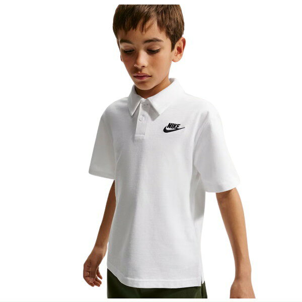 NIKE ナイキ NSW クラブニット ポロシャツ 男の子 if2841 サイズ展開：130cm・140cm・150cm・160cm ・170cm カラー展開：100　　　　 綿100％MADE　IN　VIETNAM NIKE ナイキ NSW クラブニット ポロシャツ 男の子 size↓ 130cm 140cm 150cm 160cm 170cm 　Gift　 -こんなギフトシーンにおすすめ- 御出産 御祝 出産祝い 出産内祝い お宮参り お食い初め 百日祝 初誕生 お祝い 七五三 子供の日 初節句 端午の節句 ひな祭り ハーフバースデー 記念日 クリスマス プレゼント 誕生日 入園 入学 卒園 卒業 子供服 ベビー服 メーカー希望小売価格はメーカー商品タグに基づいて掲載していますNIKE ナイキ　NSW クラブニット ポロシャツ 男の子【メ-ル便可】【キッズ】【ジュニア】【大人】
