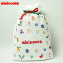 ミキハウス MIKIHOUSE 22サンタ巾着M【ギフトパッケージ】【クリスマス】【キッズ】