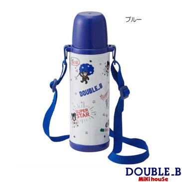 ダブルB ミキハウス Double B by MIKIHOUSEコミック風ステンレスボトル（500ml）（水筒）【日本製） 【キッズ】