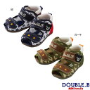 【楽天スーパーSALE】【50％OFF】【半額】ミキハウス ダブルビー MIKIHOUSE Double B ダブルラッセルベビーサンダル【日本製】【箱無しの場合あり】FFFTP【男の子】【アウトレットセール】