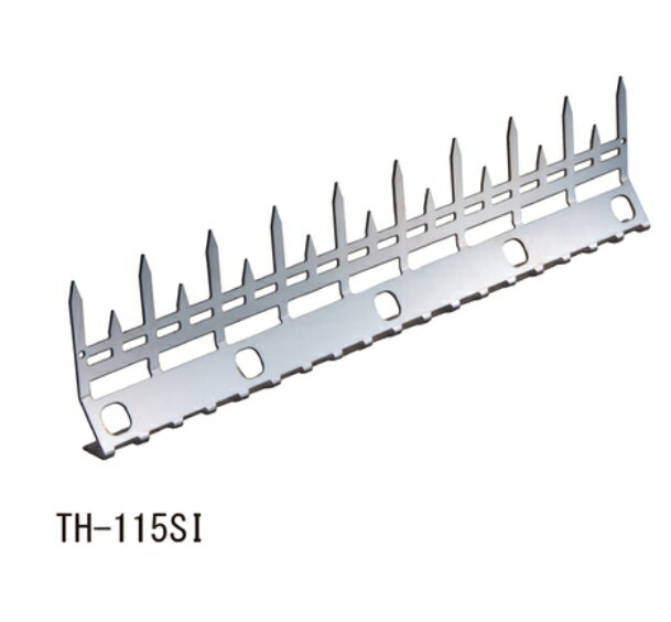 防犯金具SUSアムレットI型 忍び返し　TH-115SI【お得！】20本セット　送料無料