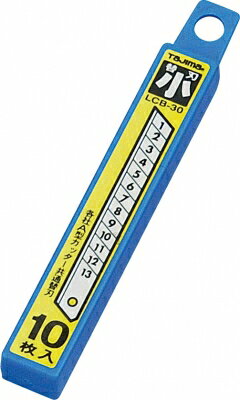 カッター替刃　サイズ小（タジマツール）　10枚入り　各社小サイズのA型カッターの...