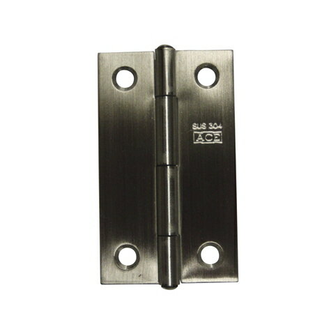 ステンレス製 角蝶番 角丁番 薄口 51x30x1.0 SUS304 ネジ付き 1枚単位 メール便OK！