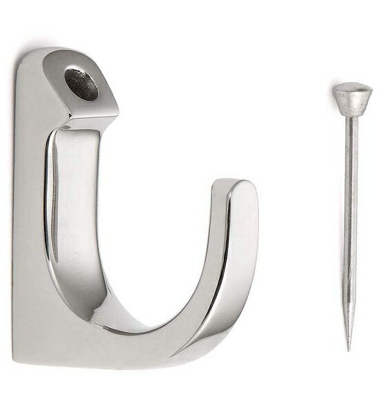 石こうボードに使用できる ピンどめフック ステンレス鋼製フック PF型 30mmメール便可 フック ピンフッ..