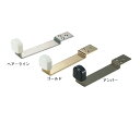 上框戸当り RS-8 ステンレスSUS304製 ヘアーライン(シルバー色)/ゴールド/アンバー メール便可 おしゃれ 戸当たり 戸当り とあたり 白黒ゴム シル...