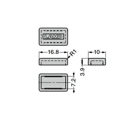 SPN-1820型用棚受け爪に取り付けるキャッ...の紹介画像3