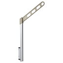 ホスクリーン EP-55型(シルバー+ライトブロンズ) 2本セット (取付パーツは別売です。) 上下スライド式で低価格! 送料無料