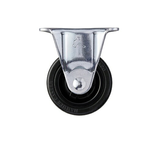 ハンマーキャスター　50ミリ 前後にのみ動く「固定式」ネジ付 152-233