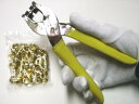ハトメパンチ ハトメ穴6ミリ 穴の補強に メール便可