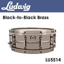 ラディック : スネアドラム Universal メタルスネアドラム Black-to-Black Brass 【LU5514】