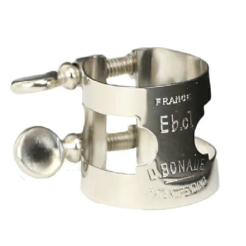 BONARD : LIGATURE E-flat CLARINET2つネジで、芯のあるしっかりとした音色が得られます。正締め・逆締め、2つのタイプがあり、ニッケルプレート（NP）、ゴールドプレート（GP）、ピンクゴールドプレート（PGP）の3種類の仕上げをご用意。中でもピンクゴールドプレートは程よい抵抗感と太くまろやかな音色で人気です。お好みで正締めタイプ・逆締めタイプをお選び下さい。■正締め：ネジ部分とリード部分を合わせます■逆締め：ネジ部分をマウスピース上部分に合わせます