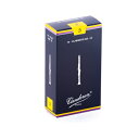 VANDOREN : E flat CLARINET REED TRADITIONAL長年にわたって高い評価を得ている一番幅広く使われているリードで、どんなスタイルの音楽にも合います。主な特質は、全音域にわたりレスポンスが素晴らしく、最高音のピアニッシモでのアタックも可能です。柔軟なので、音程のインターバルが大きい場合でも音が豊かで、サウンドの芯と輝きを持ちながら、レガートやスタッカートが楽にできます。バンドーレンリードの折り紙付きです。VANDOREN : E-flat CLARINET REED TRADITIONAL