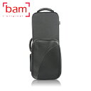 BAM : TREKKING CASE for ALTO SAXOPHONE　(手持ち・リュック・ショルダー対応　3WAY)ハイクオリティ＆リーズナブルなサックスケースが入荷いたしました！内側にも収納スペースたっぷり！アクセサリーが入れ放題！外側には、サイドに一箇所（小さめ）と、蓋部分に大きなポケットがあり、蓋部分のポケットはマチが伸縮して荷物にあわせた使い方が出来ます。チャックの把手は赤い紐を取り付けてあり、閉め忘れ防止に一役買っております。ハンドル・ショルダー・バックパックと3WAYで持ち運び可能です。なんと、合羽も内蔵されており、雨の日でも中の楽器は安心です！カラーは、ブラック・ブルー・グリーンからお選びいただけます。※入荷の時期により内装・外装などの仕様が一部異なる事がございます。予めご了承下さい。※参考写真の色合いは、モニターの仕様等により実際の色合いと異なる事がございます。予めご了承下さい。※レッドは廃盤になりました。【収納可能メーカー 及び モデル】[ALTO SAXOPHONE]H.SELMER ALTO SAX SA-80/IIH.SELMER ALTO SAX SERIE/IIIH.SELMER ALTO SAX MARK VIIH.SELMER ALTO SAX SA-80C.G.Conn ALTO SAXANTIGUA ALTO SAX STANDARDANTIGUA ALTO SAX MARK IIYAMAHA ALTO SAXYANAGISAWA ALTO SAX※当社未取扱いメーカー、現行製品以外(ヴィンテージ等)の楽器に関しましては収納を保証するものではありません。